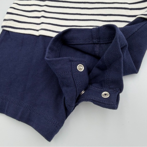 BABY GAP Navy and White Striped Kids One Piece - Picture 8 of 8